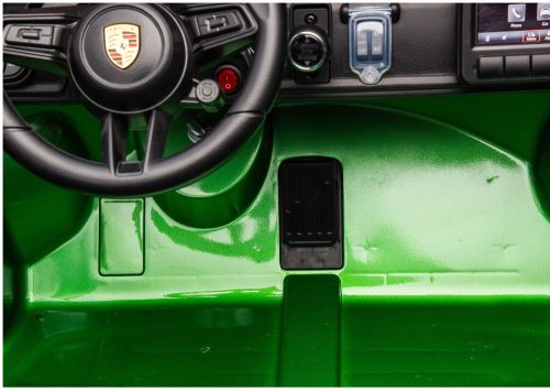 DK-P911 Porsche GT3 zöldre festett akkumulátoros autó