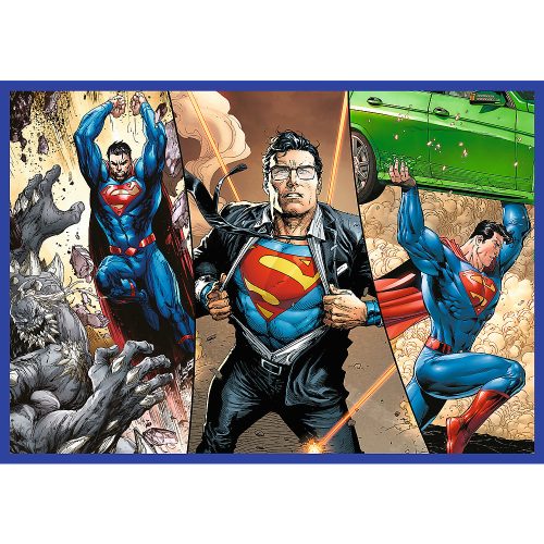 Rejtvény - 4x250 - Superman's Courage - Warner Superman Trefl 13340