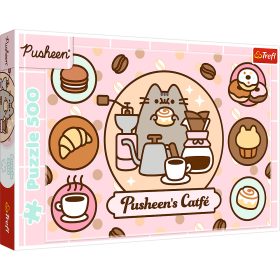 Rejtvény - 500 - Pusheen a Trefl 37528 kávézóban
