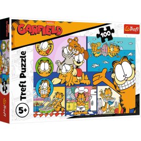 Rejtvény - 100 - Lazy Garfield Trefl 16521