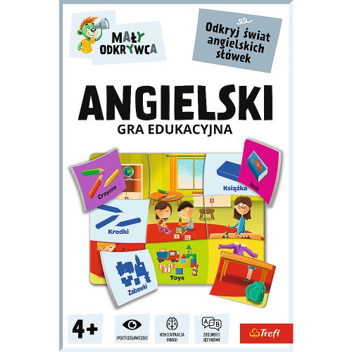 JÁTÉK - angol / Little Explorer Trefl 02812