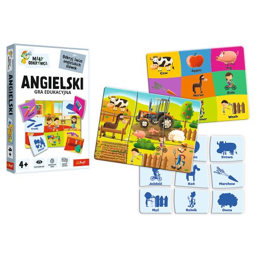 JÁTÉK - angol / Little Explorer Trefl 02812