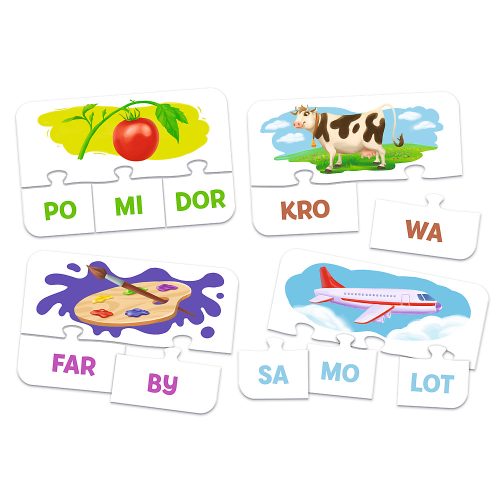 JÁTÉK - Szótagok / Little Explorer Trefl 02813