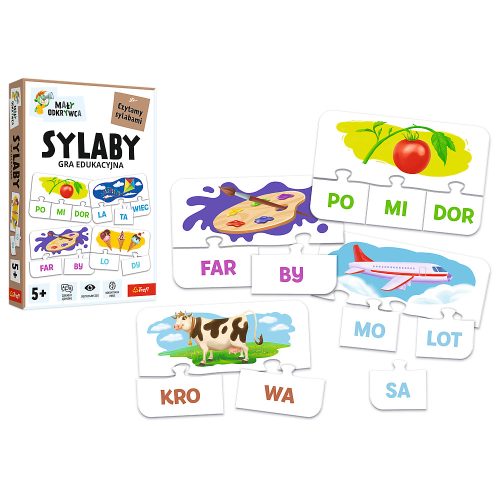 JÁTÉK - Szótagok / Little Explorer Trefl 02813