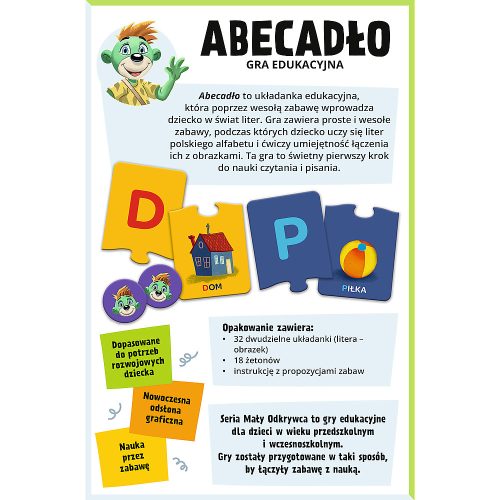 JÁTÉK - Alphabet / Little Explorer Trefl 02811