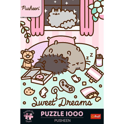Rejtvény - 1000 Premium Plus - Pusheen Trefl 12080