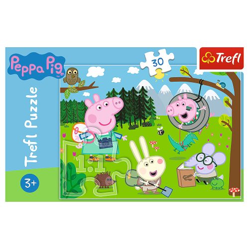 Rejtvény - 30 - Erdei expedíció - Peppa Pig Trefl 18245