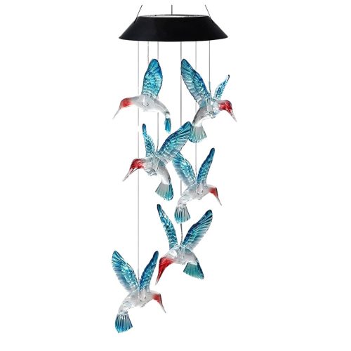 Solar Garden LED lámpák Kolibri Bells Blue 70cm