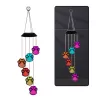 Napelemes Kerti LED lámpák Kutyamancsos csengő színes 70cm