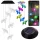 Solar Garden LED csengő lámpák Elefántok Színes 70cm