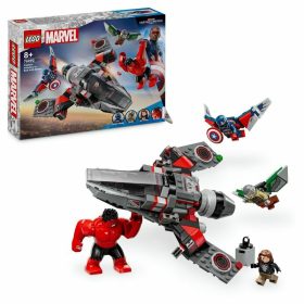  LEGO 76292 SUPER HEROES Amerika Kapitány vs. Red Hulk – Csata
