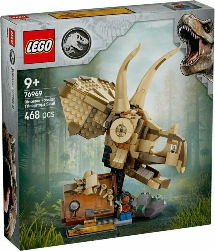 LEGO 76969 JURASSIC WORLD Dinoszaurusz csontvázak: Triceratops koponya