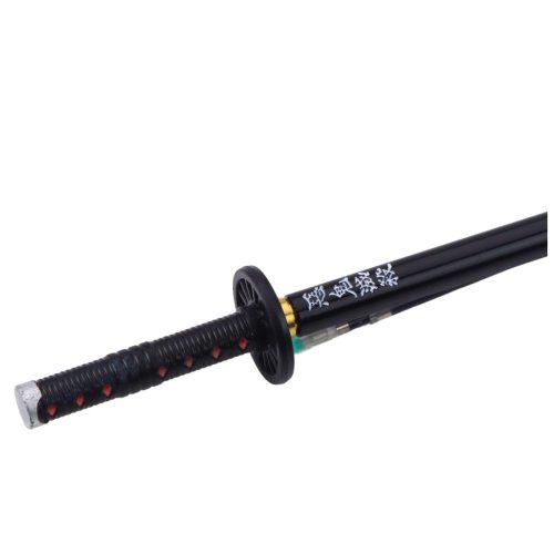 Katana Sword Anime golyóstoll fém fekete tintával cserélhető utántöltő fekete