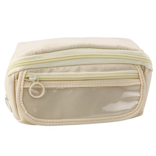 Tolltartó Iskolakészlet, Bővíthető, Tágas, Krém, Bézs, 20x10cm