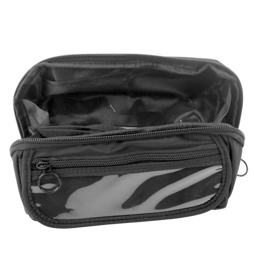 Tolltartó Iskolakészlet, Bővíthető, Tágas, Fekete, 20x10cm