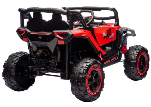 M1 piros akkumulátoros terepjáró