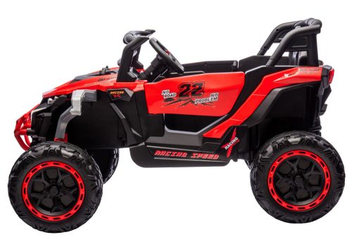 M1 piros akkumulátoros terepjáró