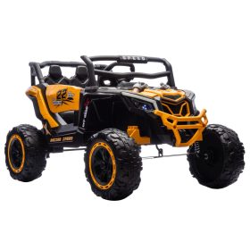 M2 sárga akkumulátoros terepjáró