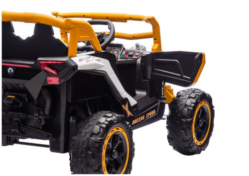 M2 sárga akkumulátoros terepjáró