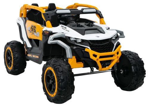 M3 sárga-fehér akkumulátoros terepjáró