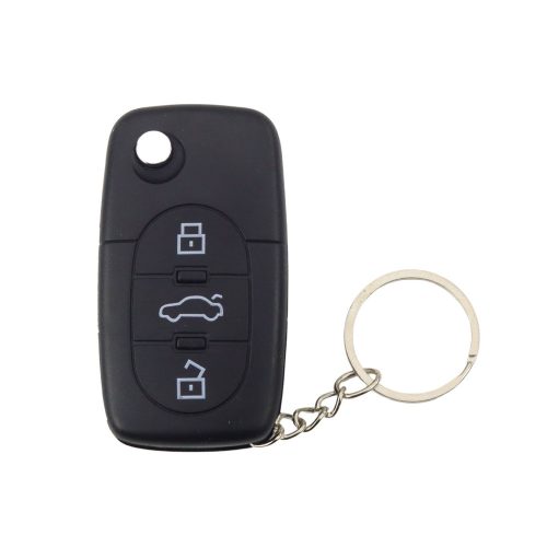 Kulcstartó autós távirányító LED zseblámpa Shock 2 az 1-ben