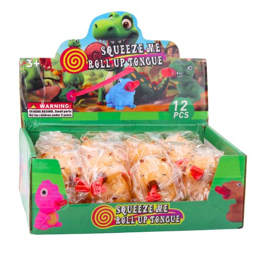 Squishy Capybara trombitával és csöves bronz figurával 7cm