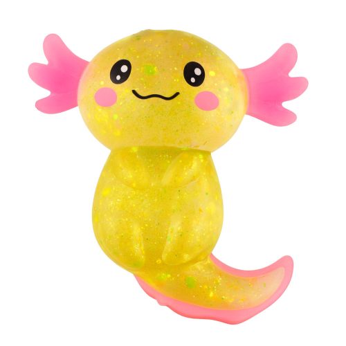 Anti-stressz axolotl squishy gyerekeknek, vegyes színben