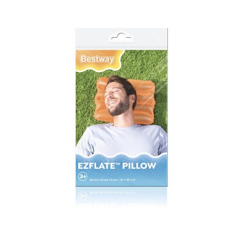 Felfújható párna 38 x 25 cm narancssárga Bestway 52127