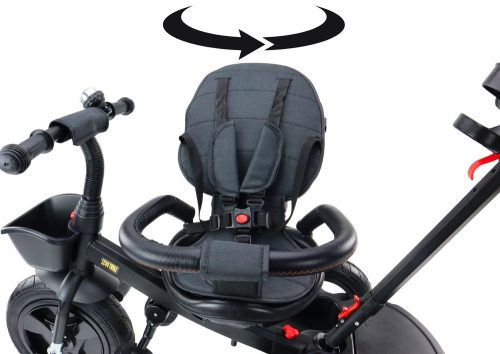 PRO550 Tricikli Fekete