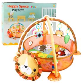   Szőnyeg, nyugágy, játszótér, medence, medálok, labdák, 20 db, 3 az 1-ben, Oroszlán