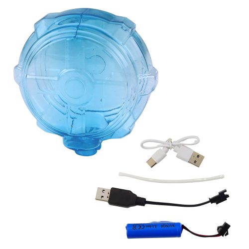 Elektromos vízipisztoly újratölthető akkumulátorral, világoskék