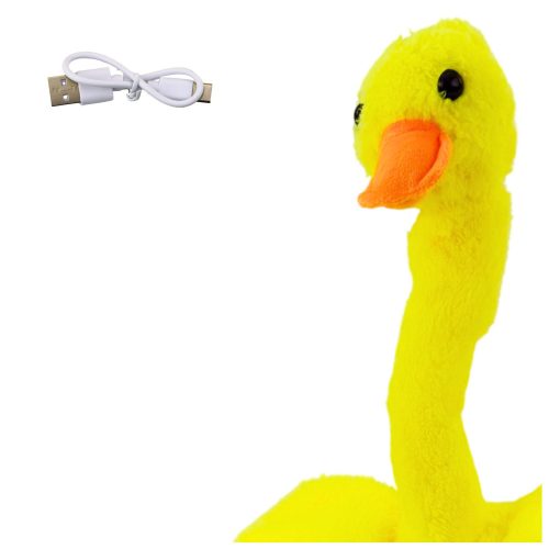 Interaktív kacsa tánc éneklés ismétlődő szavak zene fények