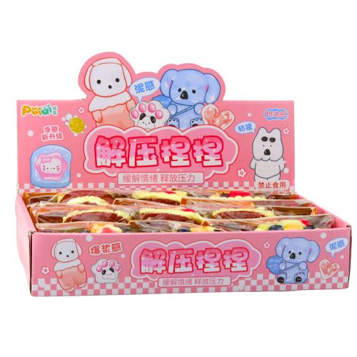 Plüss Gyümölcstorta Dekoratív Rugalmas Dekoráció 6 x 7 cm