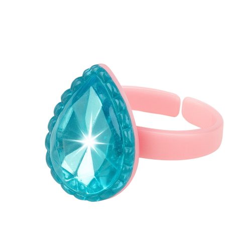 Szépségkészlet Gyermek Gyűrűk Színes Gyémántokkal 50 db.