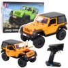 RC Jeep Wrangler Rock Crawler Narancssárga 1:14 Távirányítású Terepjáró