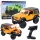 RC Jeep Wrangler Rock Crawler Narancssárga 1:14 Távirányítású Terepjáró
