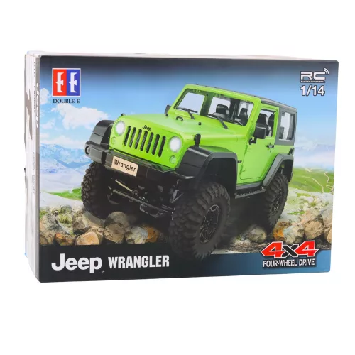 RC Jeep Wrangler Rock Crawler Narancssárga 1:14 Távirányítású Terepjáró