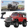 Távirányítású terepjáró RC Land Rover Defender 90 piros 1:14