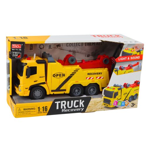 Autómentő Autómentés Horog Platform Fények Hangok 1:16