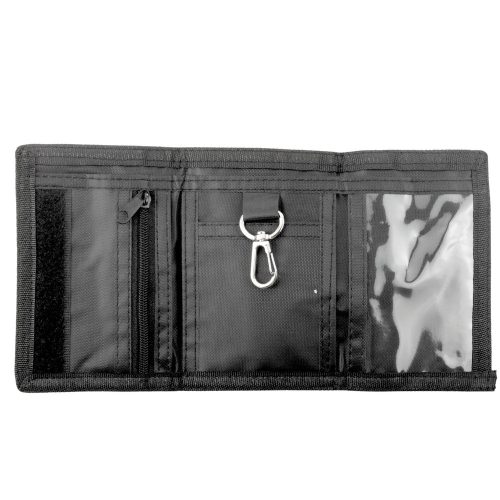 Gyerek pénztárca tépőzárral és karabinerrel, vízipipa görögdinnyével