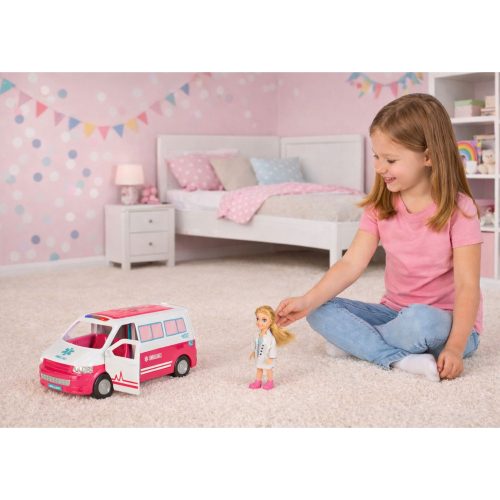 Mobil kórházi mentőautó 2 az 1-ben babaorvos orvosi kiegészítők