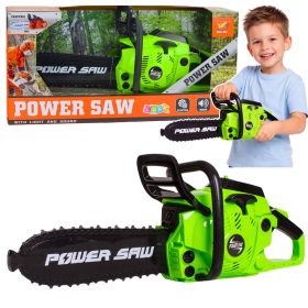 Játék láncfűrész gyerekeknek Zöld fények és hangok