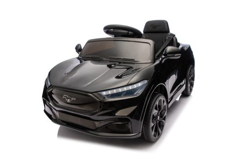 Ford Mustang Mach-E fekete, 24 V-os akkumulátoros autó