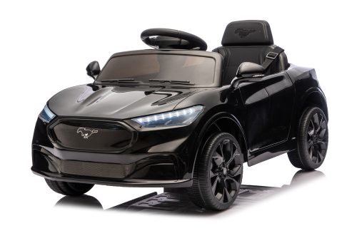 Ford Mustang Mach-E fekete, 24 V-os akkumulátoros autó