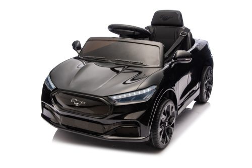 Ford Mustang Mach-E fekete, 24 V-os akkumulátoros autó