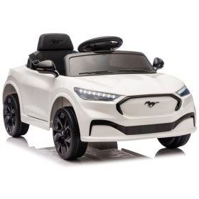 Ford Mustang Mach-E fehér 24 V-os akkumulátoros autó