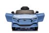 Ford Mustang Mach-E kék, 24 V-os akkumulátoros autó