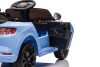 Ford Mustang Mach-E kék, 24 V-os akkumulátoros autó