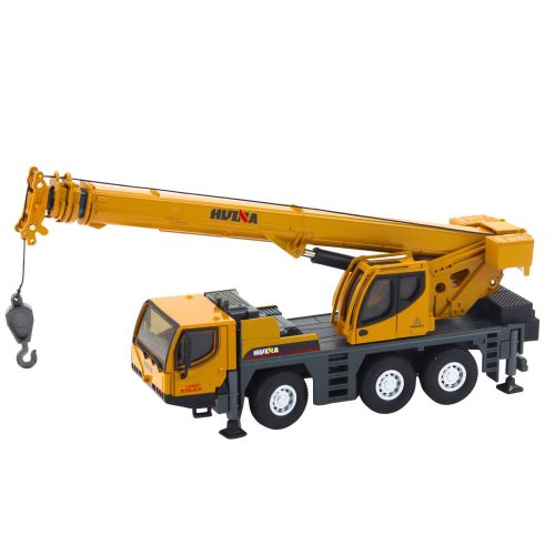 Autokrane Huina daru építőipari jármű mozgatható fém alkatrészei 1:50