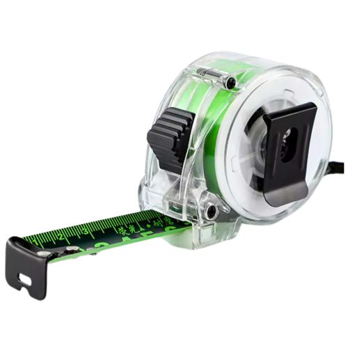 Fluoreszkáló mérőszalag tekercs 5m 25mm